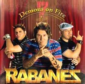 Rabanes - Demons On Fire CD 2010 Panamá ska
          reggae punk